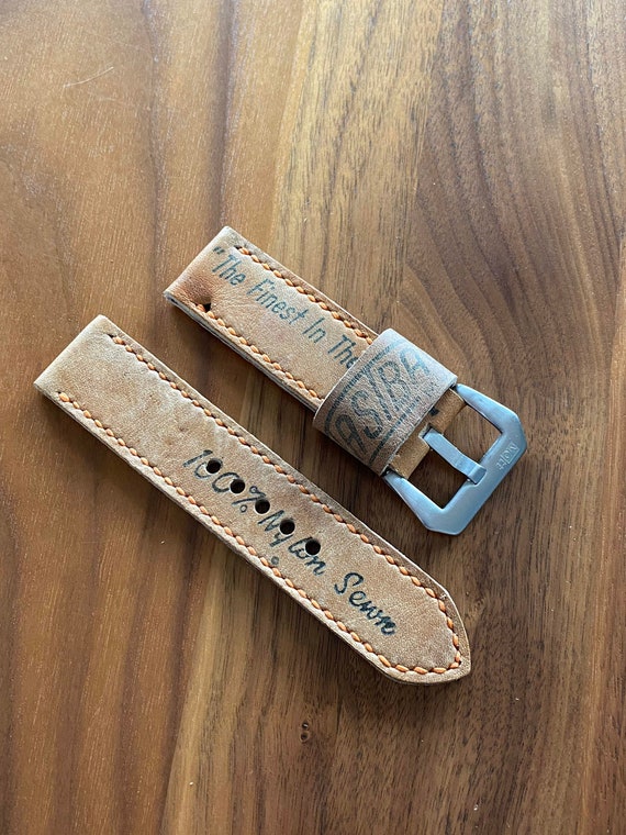Baseball glove watch strap sale