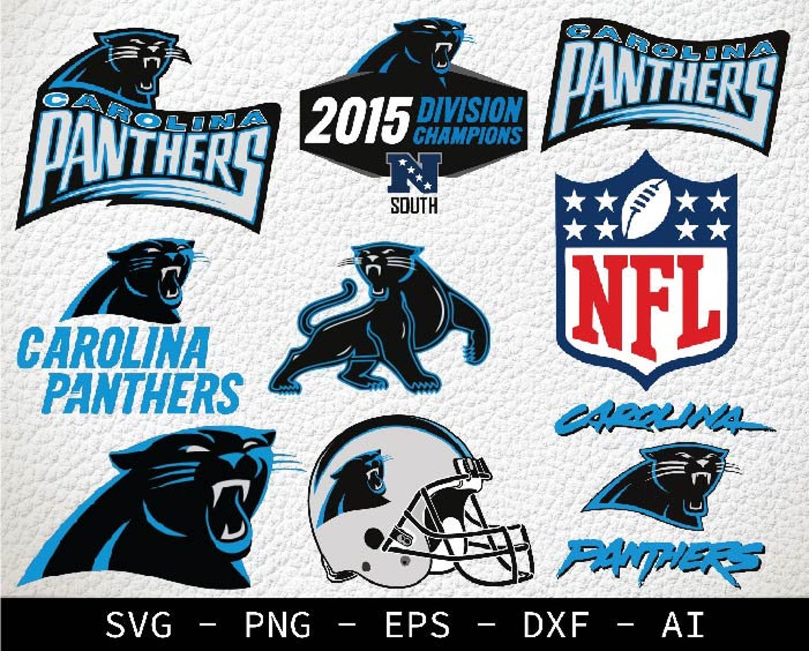 Carolina panters svg. carolina panters svg bundle. nfl | Etsy