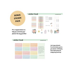 2022-2023 Digital Student Planner, Goodnotes Compatible, Landscape ...