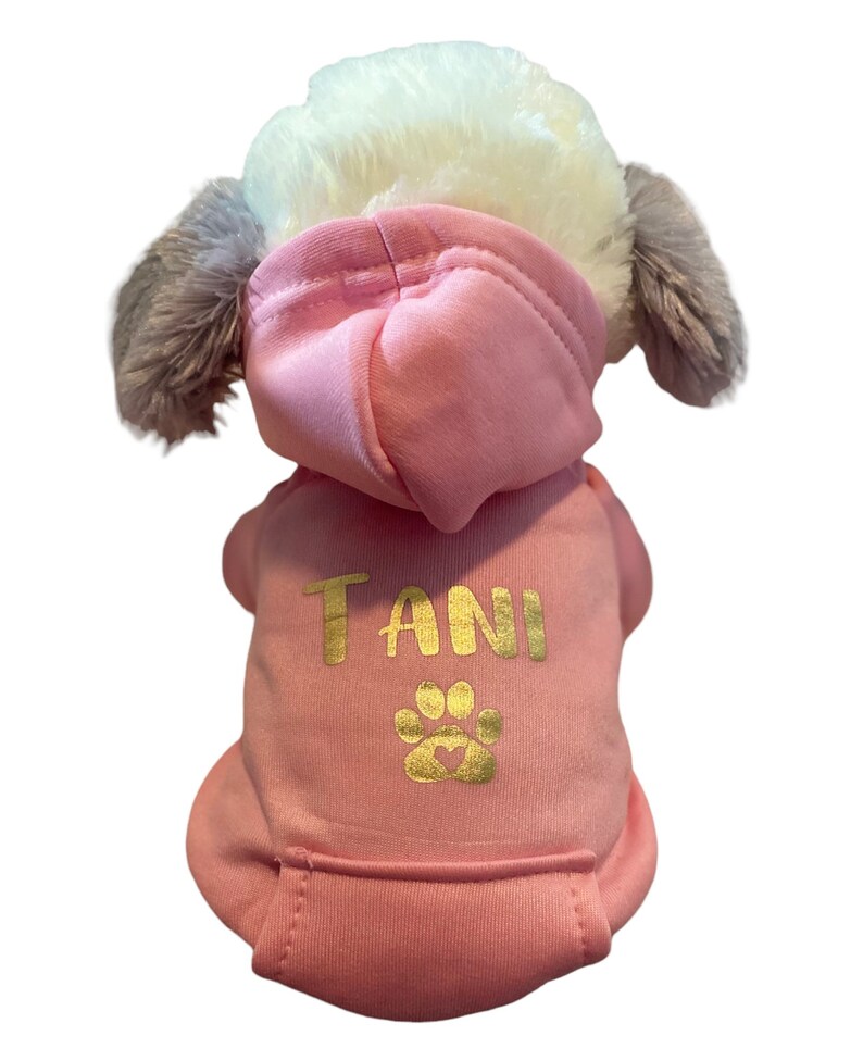Personalized Dog Sweatshirt, Dog Pullover, Dog Clothes/sweater, Dog Hoodie, Small Dog, Personalized Gift, Easter gifts, Cute dog clothes 