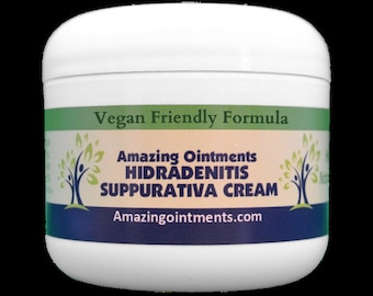 Fórmula vegana de crema de hidradenitis supurativa de 4 oz