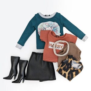 Clothing Set (7 Pieces) for 11.5 Inch Doll