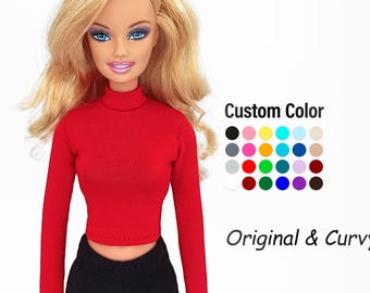 Turtleneck for 11.5 inch female doll
