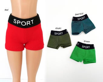 Sport shorts for for 11.5 inch doll