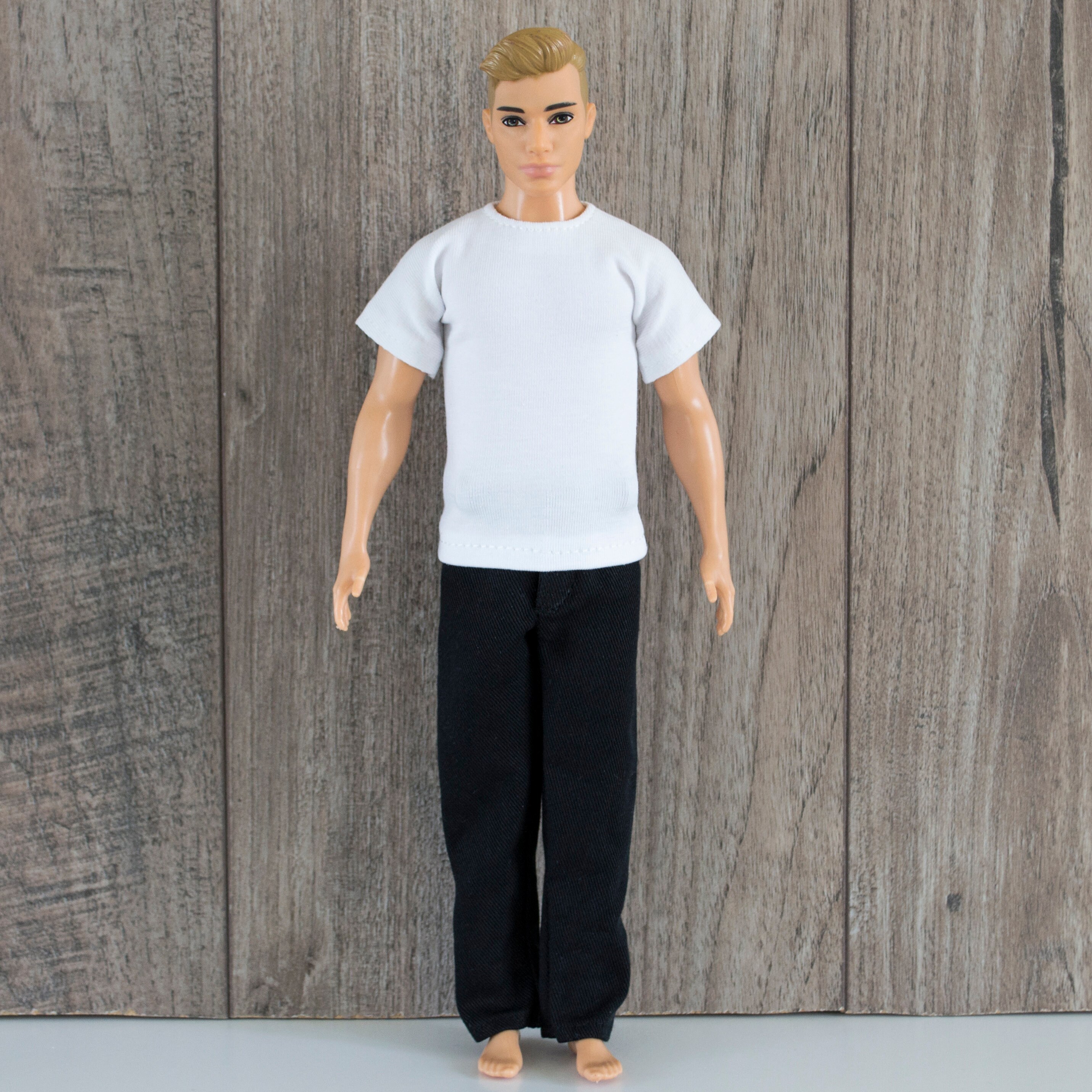 Basic Barbie Ken Tshirt Men Doll Tshirt Etsy