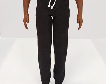 Jogger Pants for a 12-inch MALE doll