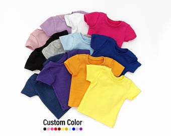T-shirt without fastening for 12 inch Male doll