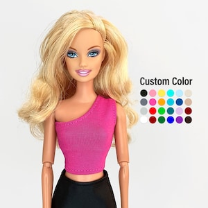 One Shoulder Top for 11.5 inch doll
