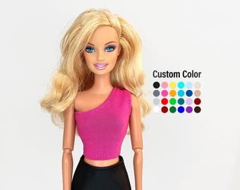 One Shoulder Top for 11.5 inch doll