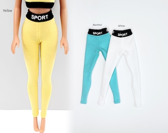 Sports Leggings for 11.5-inch female doll