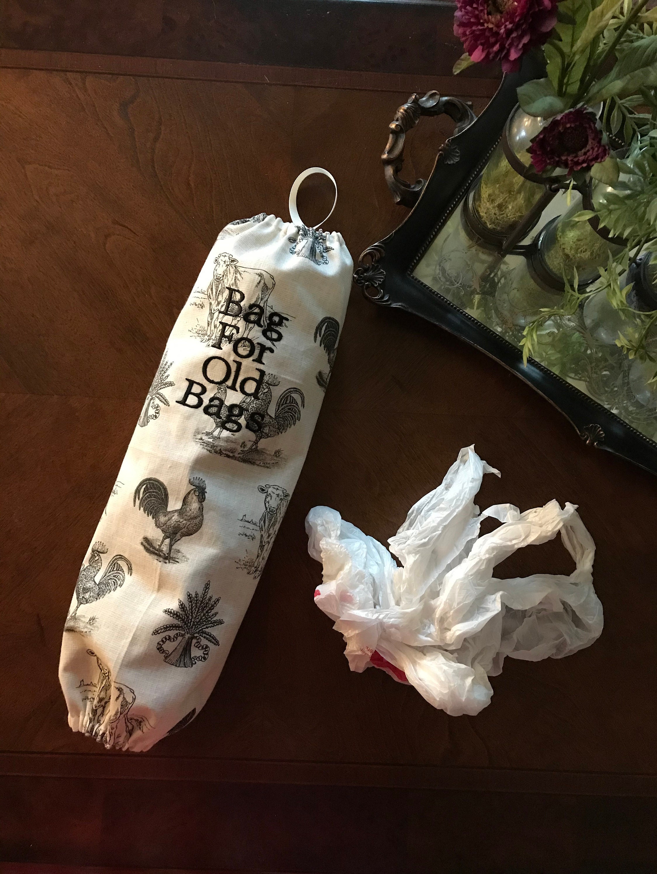 Soporte de bolsa de almacenamiento plácido. Decoración de la | Etsy