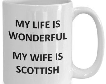 Mug for Scottish Husband Father Dad Birthday Scotland Coffee Cup Tea
