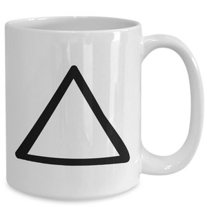 Taza para amantes de la astrología trígono Carta natal Signo del zodíaco Símbolo astrológico Astrólogo