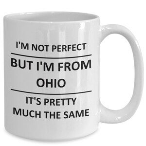 Funny Mug for Ohio Lover Best State Usa Ohioans Proud Lovey Coffee Cup