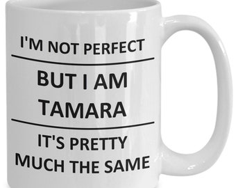 Mug pour Tamara Lover Girlfriend Gf Femme Maman Fille Ami Sœur Son Nom Tasse à Café