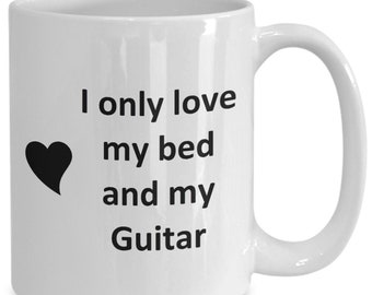 Mug for Guitar Lover Guitarist Player Teacher Coffee Cup Tea