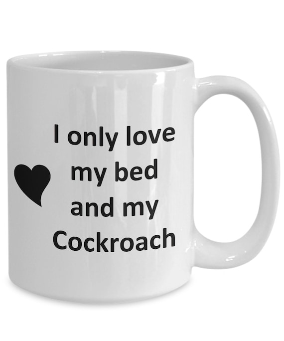 Funny Cockroach Lover Mug Pet Love My Cockroach Coffee Cup Etsy