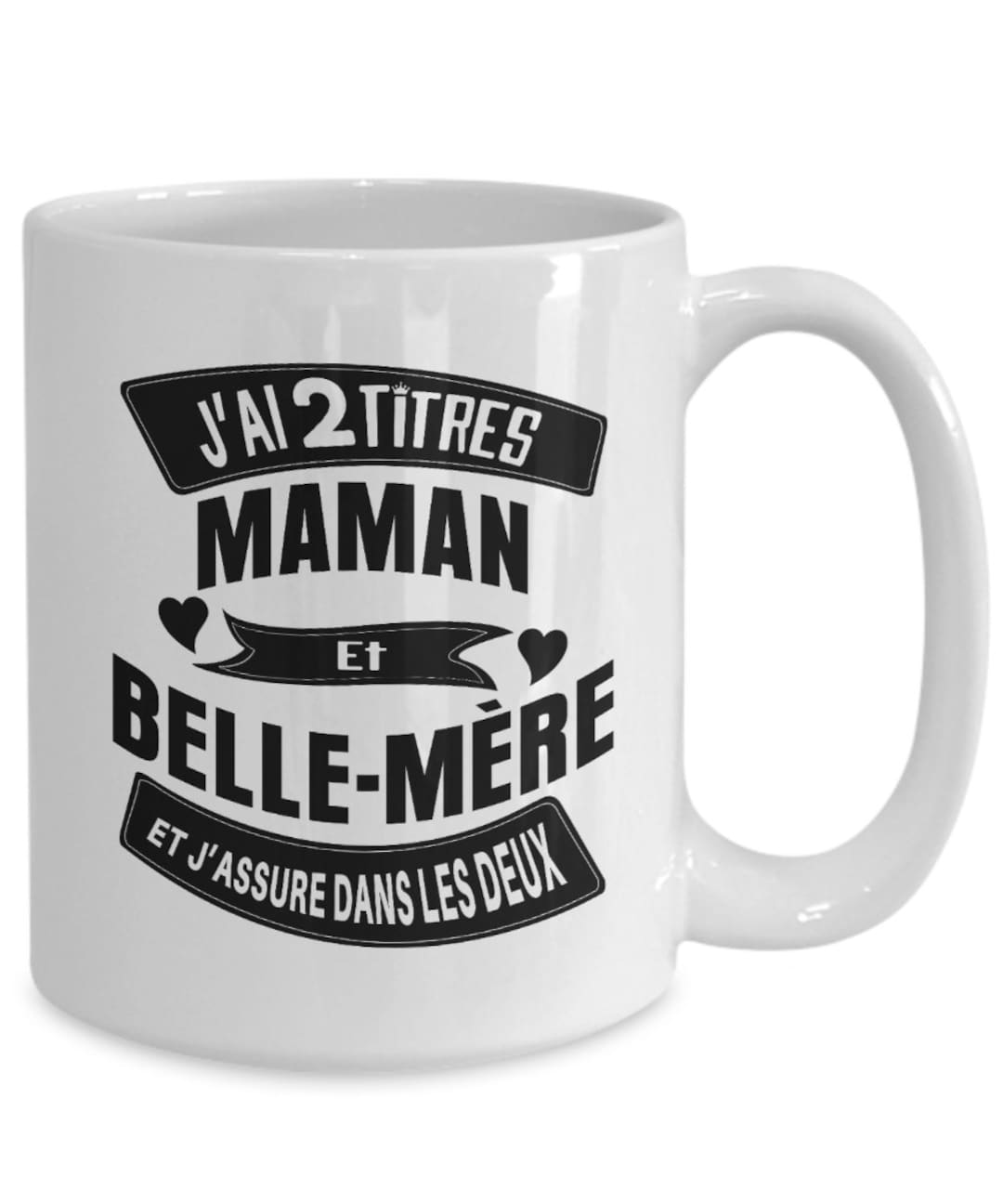 Tasse Pour Une Super Maman Et Belle Mère Meilleure Belle Maman Géniale