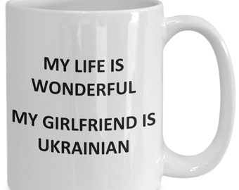 Ukrainian Boyfriend Birthday Cup for Him Ukraine True Love Friend Lover Coffee Mug