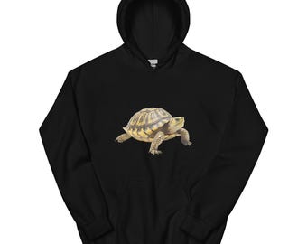 Tortoise Hoodie for Turtle Lover Gift