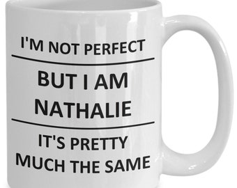Mug for Nathalie Lover Girlfriend Gf Wife Mom Daughter Friend Sister Her Name Coffee Cup