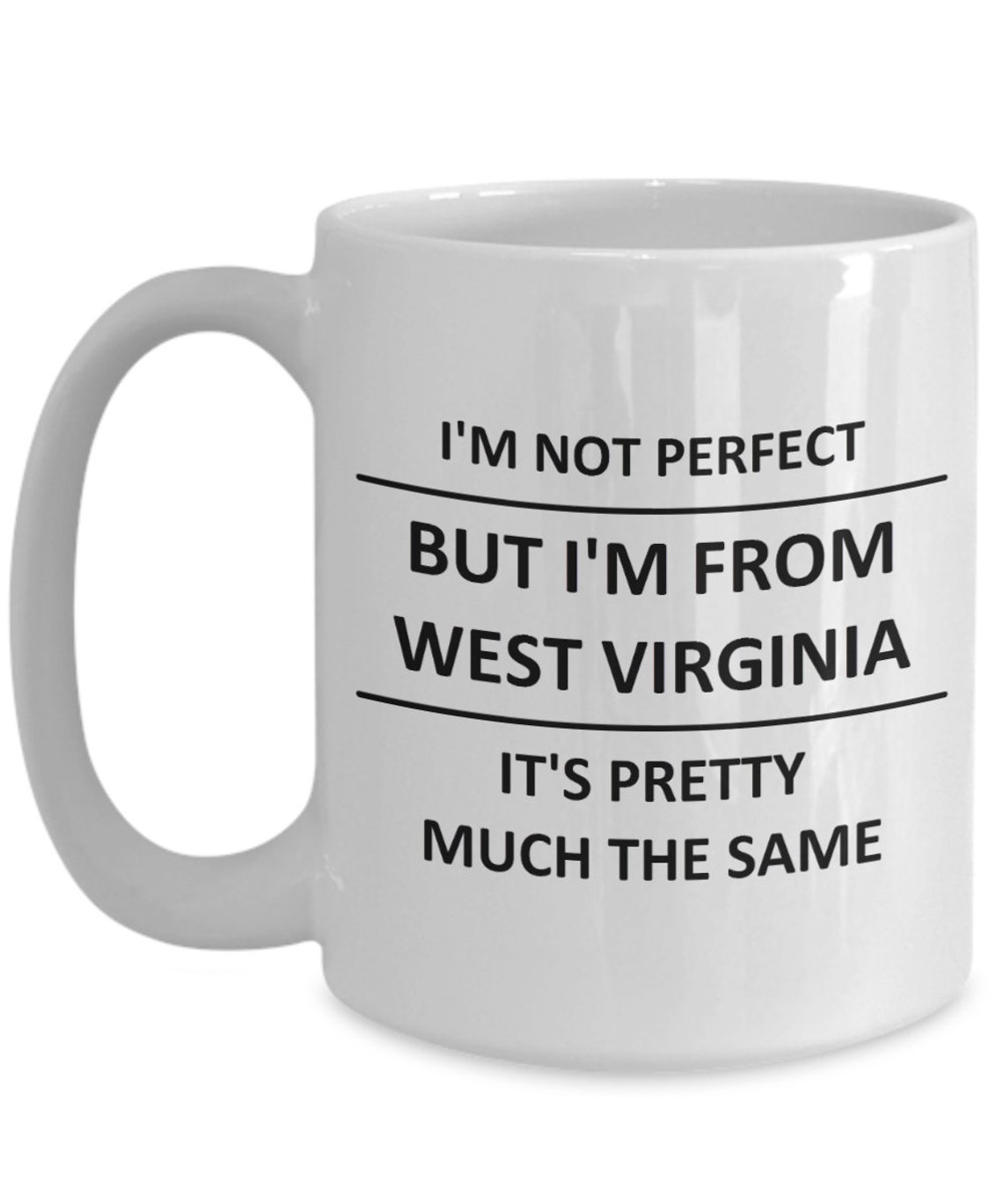 Funny Mug for West Virginia Lover Best State Usa West Etsy