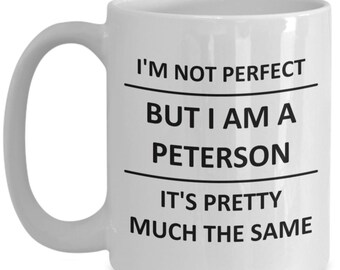 Awesome Peterson Family Name S Gift Coffee Mug 