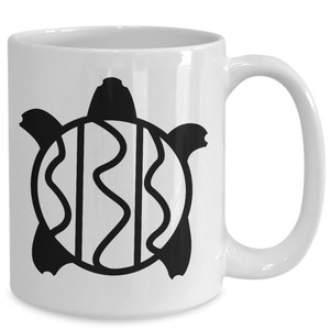 Natives Turtle Mug Tortoise Art Symbol Sacred Healing Protection American Indigenous Cup