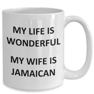 Mug for Jamaican Husband Father Dad Birthday Jamaica Coffee Cup Tea