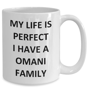 Omani Mug Family for Him Her Mom Dad Oman Friend Coffee Cup