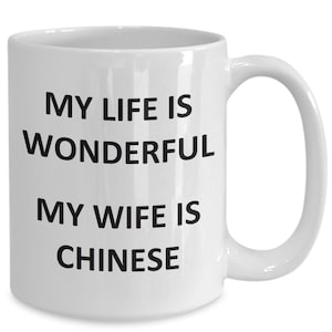 Mug for Chinese Husband Father Dad Birthday China Coffee Cup Tea