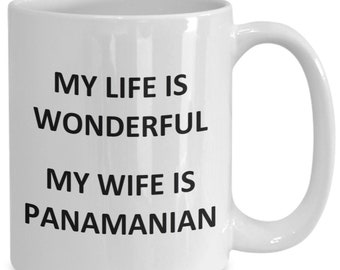 Mug for Panamanian Husband Father Dad Birthday Panama Coffee Cup Tea