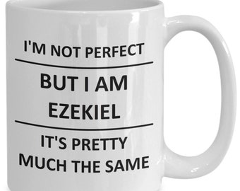 Mug for Ezekiel Lover Boyfriend Bf Husband Dad Son Friend Brother Him Name Coffee Cup