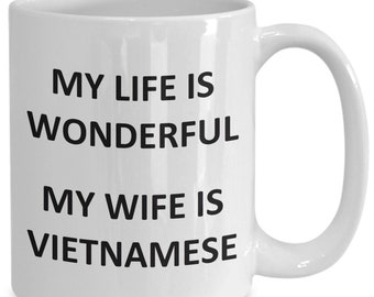 Mug for Vietnamese Husband Father Dad Birthday Vietnam Coffee Cup Tea