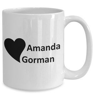 Amanda Gorman Mug - Coffee Cup Lover