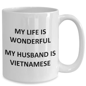 Mug for Vietnamese Wife Birthday Vietnam Coffee Cup Tea
