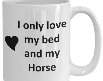 Funny Horse Lover Mug - Pet - Love My Horse Coffee Cup
