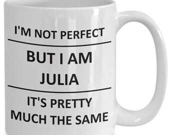 Mug for Julia Lover Girlfriend Gf Wife Mom Daughter Friend Sister Her Name Coffee Cup