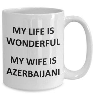 Mug for Azerbaijani Husband Father Dad Birthday Azerbaijan Coffee Cup Tea