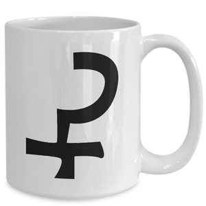 Taza para amantes de la astrología Ceres Carta natal Signo del zodíaco Símbolo astrológico Astrólogo