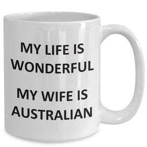Mug for Australian Husband Father Dad Birthday Australia Coffee Cup Tea