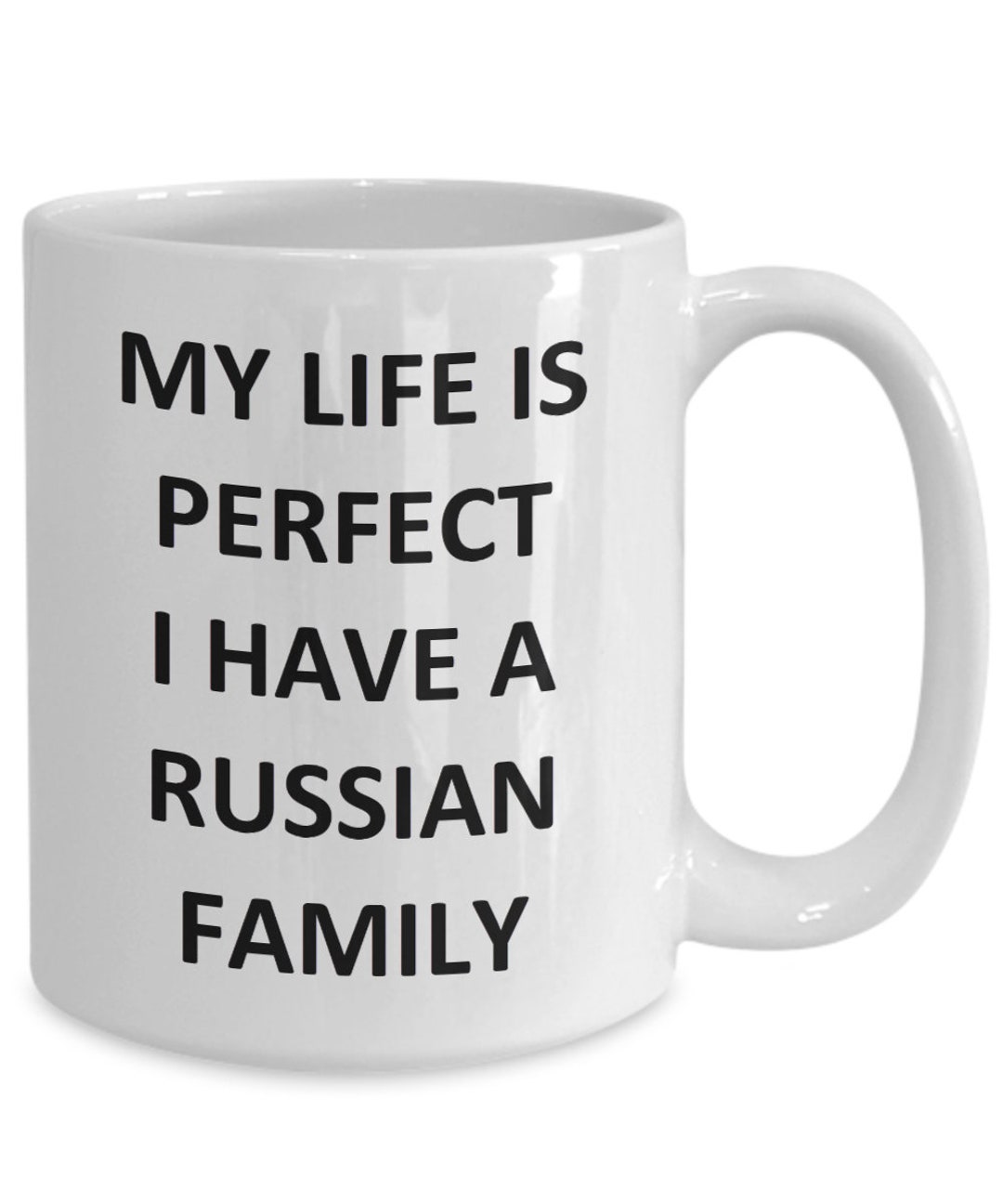 Russian Mug Family for Him Her Mom Dad Russia Friend Coffee