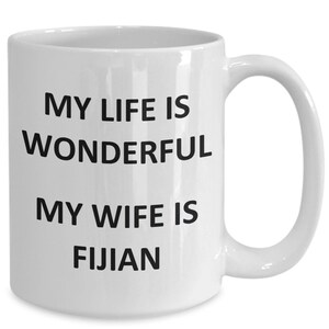 Mug for Fijian Husband Father Dad Birthday Fiji Coffee Cup Tea