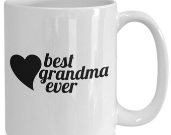 Taza linda para el cumpleaños de mi abuela: la mejor taza de café para el día de la madre de la abuela
