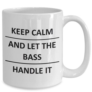 Bass Mug Lover Surname Last Name Family Husband Friend Wife Gf Dad Mom Him Her Mug For