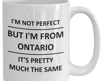 Funny Mug for Ontario Lover Best Province Canada Ontarians Proud Lovey Coffee Cup