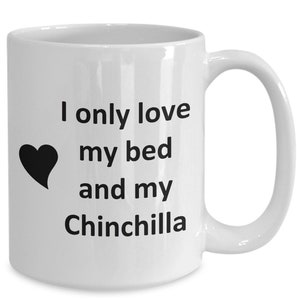 Funny Chinchilla Lover Mug - Pet - Love My Chinchilla Coffee Cup