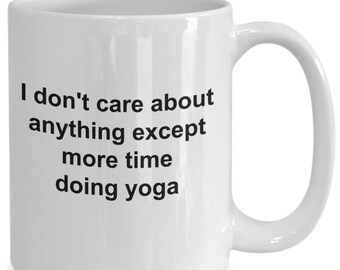 Funny Yoga Mug Yogaing Coffee Cup Yogi Coffee Mug Present