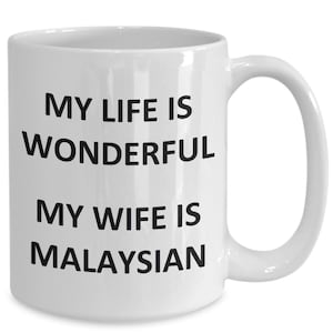 Mug for Malaysian Husband Father Dad Birthday Malaysia Coffee Cup Tea