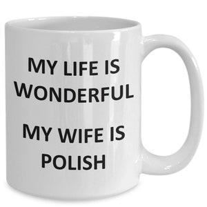 Mug for Polish Husband Father Dad Birthday Poland Coffee Cup Tea